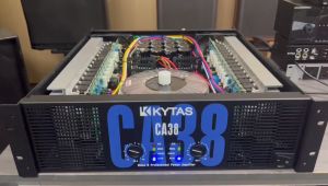 KYTAS CA38 Professional Power Amplifier: A Two-Channel High-Power 1700W 8 Ohm Amplifier
