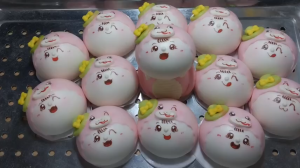 Bánh bao tao hình nhân ngọt - mẫu em bé rắn 2025