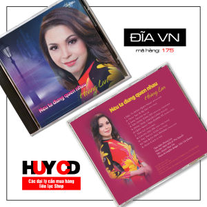 Đĩa CD Hoàng Lan hát Nhạc vàng trữ tình Bolero Đĩa lòng Trắng HUY CD SHOP
