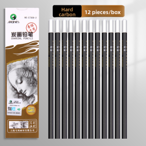 Marie’s | Artistic Charcoal Pencils for Drawing and Sketching Soft Medium Hard
