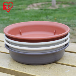 Flowerpot Base Tray Deepening Water Pan Plastic Round Flower Pot Pad Chassis Thickened IRIS Base Support Flower Pot Holder