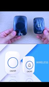 CHUÔNG CỔNG KHÔNG DÂY BÁO KHÁCH HỒNG NGOẠI XA ĐẾN 300M LOẠI XỊN