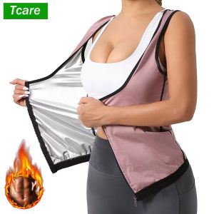 Professional ผู้หญิง Slim Corset เสื้อกั๊กเหงื่อซิปด้านหน้า Neoprene ซาวน่าชุดเหงื่อเสื้อ Tank Top ฟิตเนส Body Shaper เอว Braces