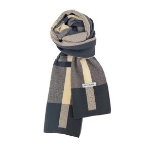 Winter Men Scarf Keep Warm Scarf Casual Fashion Brand Designers Knit Neckerchief Patchwork Copy Cashmere Scarf Shawl Wrap AC2228