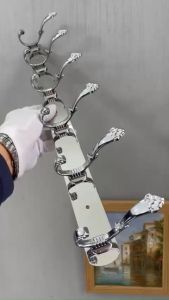 ( Dán Tường ) Móc Treo Đồ Sau Cửa Bếp Móc Treo Quần Áo Nhà Tắm Phoenix Màu Bạc SHINRAI