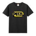 2024 Men T Shirt Casual PETZL Life Wall Climbing Hiking and Trail Running Camping Drifit T-shirt Comfortable Streetwear. 