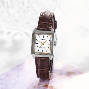 Casio | Đồng Hồ Nữ Quartz Hình Vuông Phong Cách Retro Nhỏ