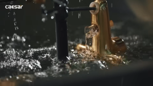 Vòi lavabo nóng lạnh âm tường chính hãng Caesar B308C