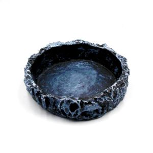 Circular Comfort Reptile Corner Bowl – Versatile Round Dish Plate for Stylish Pet Feeding