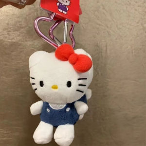 Bandai | Ins Style Small Cape Doll Pendant Doll Cute Plush Toy Gives Cute Heart Ring Buckle As A Holiday Gift For Girlfriend