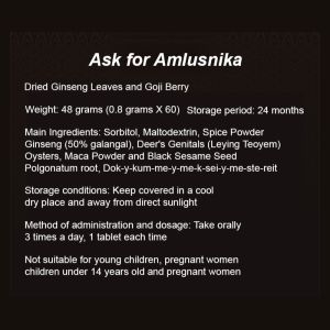 Wolfberry Tablet Ginseng Mulberry Energizing Energy Wake Up Wake Up Energy Tablet