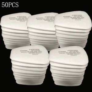 10-300Pcs 5N11 Pre-Filters Replaceable Cotton Filter Dust Particulate Filter For 6000/7000 Dust Gas Mask Chemical Respirator