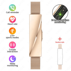 LIGE New Lady Smart Bracelet For Gifts Real Time Heart Rate Call Reminder Waterproof Multi-sport Mode Couple Wristband Health