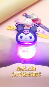 NIKO Sanrio Cartoon Watch With LED Light Music for Kids Boys Girls Students Kuromi Melody Cinnamoroll Spiderman Watch