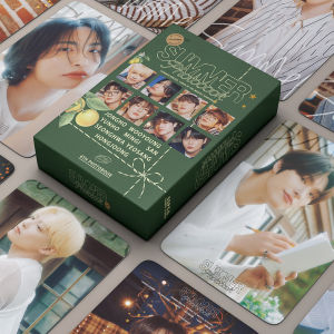 ATEEZ Summer Photobook 55 Thẻ Ảnh Nhóm Nhạc Nam Hàn Quốc ATEEZ 2024 Phim Ảnh Giải Trí Phụ Kiện