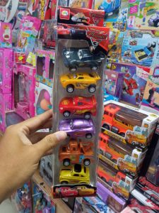 Mainan Mobil Karakter Cars Lightning  McQueen 1 set isi 6 Mobil Murah