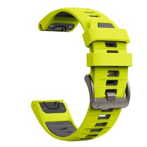 QuickFit 22mm 26mm Silicone Strap For Garmin Fenix 8 E 7X 7 6 6X 5 5X Plus/Epix Pro Gen 2 51mm 47mm Enduro 3 Bracelet Watchband