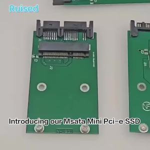 [NC]1Pc Mini PCIe PCI-e MSATA 3x5cm SSD To 1.8" Micro SATA Adapter Converter Card[NC]
