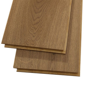 BEIQIVI | Eco-friendly Waterproof Wear-resistant Floor-heating Compatible Retro Style Three-layer Solid Wood Composite Flooring