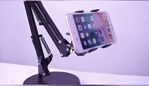 Multifungsi Bracket Stand HP Meja Holder Putar Fahrenheit / Holder HP / Dudukan HP DH 201