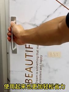 มือจับประตู ลิ้นชัก หน้าต่าง อลูมิเนียมอัลลอยด์ แบบไม่ต้องเจาะรู สําหรับตู้เสื้อผ้า มือจับประตูและหน้าต่างแบบมีกาวในตัว