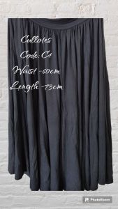 Women Pants Culottes Cantik Murah Casual Cotton Trousers Plus Size Culottes (Preloved) Seluar Kembang Cantik Murah [Sila baca description sebelum beli]时尚二手阔腿休闲七分女裤 请阅读商品描述