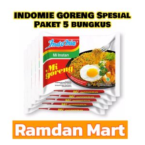 Mie INDOMIE GORENG SPESIAL ( PAKET 5 PCS ) mie instan