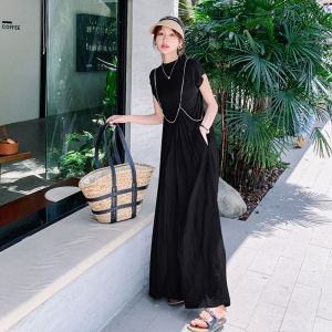 ชุดกางเกงขากว้างแขนกุดสองชิ้นสำหรับผู้หญิงในช่วงฤดูร้อน ชุดแฟชั่นที่ลดอายุและสวยงาม ชุดกระชับสัดส่วน เสื้อผ้าทำงาน