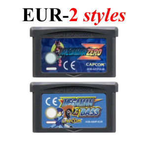 Bandai | GBA Game Cartridge 32 Bit Video Mega Man Zero 1-4 Battle Series for Boy Advance GBA SP NDS Classic Retro Game Collection