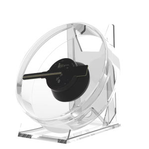 3d Holographic Advertising Lights LED Desktop Model Fan Screen with Audio Playback with Transparent Cover Holographic Fan