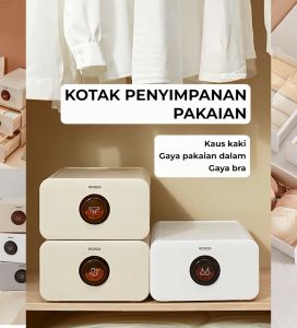 ECOCO Drawer Organizer - Tempat Organizer Meja Rak Meja Rak Serbaguna Rak Multifungsi  Stationery Rak