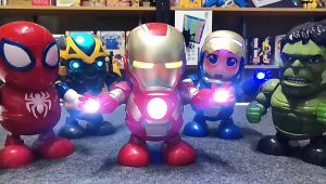 Trò chơi siêu nhân nhảy có nhạc có đèn