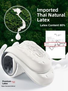 ZUYINBULUO | Ultra-Thick Latex Shoe Inserts Men Women Military Training Special Use Anti-Fatigue Shock Absorption Summer Cool Sensation Antibacterial