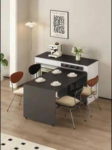 HANXIGE | Extendable Kitchen Island Table
