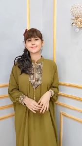 Gamis Kaftan Sultan Kekinian Crinkle Airflow Premium / Long Dress Busui / Baju Muslim Wanita Jumbo