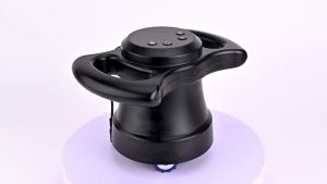 Infinite Rotation Silicone Massage Roller Massager Portable Handheld Design OLED Display 100 Speed Levels Infrared Physiotherapy
