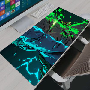 Bandai | One Piece Zoro Mouse Pads Notbook Gamer Large Keyboard Pad NonSlip Rubber Computer Carpet Desk Mat PC Gamer MousePad Youth Gifts