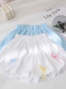 Girls Princess Bow Flare Shorts