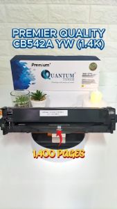 2 Units Compatible 125A / CB542A YW High Quality Compatible Color Laser Toner Yellow Cartridge for HP Color LaserJet CP1210 / CP1215 / CP1510 / CP1515 / CP1515n / CP1518 / CP1518NI / CM1300 / CM1312 MFP / CM1312NFI MFP / CM1512 MFP Printer Ink