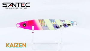 SANTEC - KAIZEN METAL JIG 40g/60g/80g/100g/120g FAST JIG TENGGIRI GT GLOW EFFECT