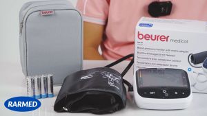 Máy đo huyết áp tự động bắp tay Beurer BM40 màn hình lớn kèm Adapter