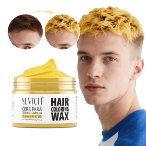 เซวิช 13 สี แว็กซ์เปลี่ยนสีผมแฟชั่น ใช้ครั้งเดียว ครีมย้อมสีผมชั่วคราว เจลแต่งทรงผม โอมีดสำหรับเคราและคิ้ว ล้างออกง่าย