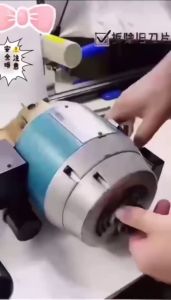 Dao máy cắt vải đứng bản 5E 6E 8E 10E 12E nhãn tem vàng loại xịn (Tá 12 chiếc) dùng trong ngành may mặc