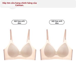 Áo ngực nữ MiiOW bằng lụa mỏng không đường may cải thiện dáng lưng dành cho vòng 1 nhỏ