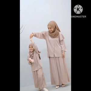 Setelan Perempuan Baju + Rok / Jelita Set Mommy