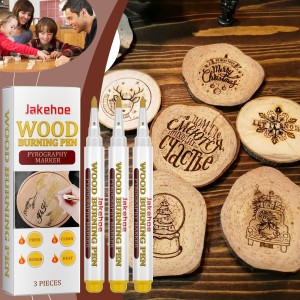 Wooden Burning Marker Pens Wood Drawing Scorch Pen Wood Working For Basswood Birch Poplar And Birch Handmade Diy Creations