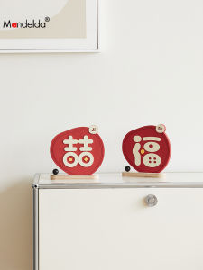 Mandelda Housewarming New Home Decoration Living Room Entrance Creative Decoration TV Cabinet Wine Cabinet Decoration Supplies