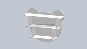 Ambalan Dinding Caracter Mickey Mouse / Hiasan Dinding / Ambalan Dinding / Mickey Mouse / MJMM88