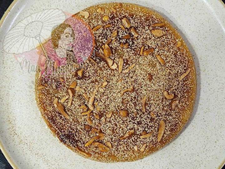 Burmese Butter Pan Cake (6 inches) ထောပတ်ကောက်ညင်းဘိန်းမုန့် (၆လက်မ)