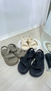 Nextfashion Sendal sandal wanita terbaru kekinian S-23 bahan karet elastis 2024